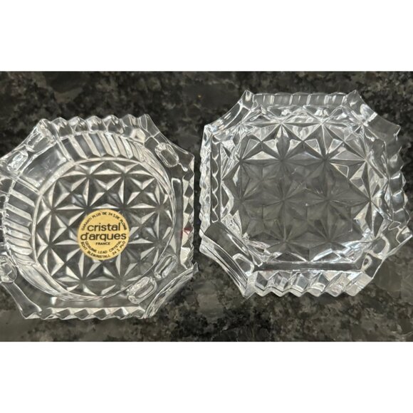 Cristal DArques France Genuine Lead Crystal Trinket  or Jewlery Box - Picture 6 of 16